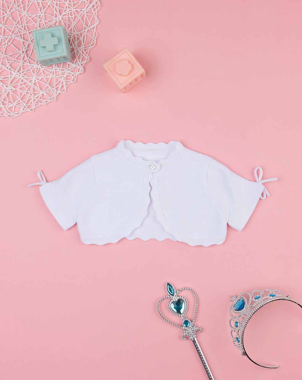 Coprispalle bimba bianco