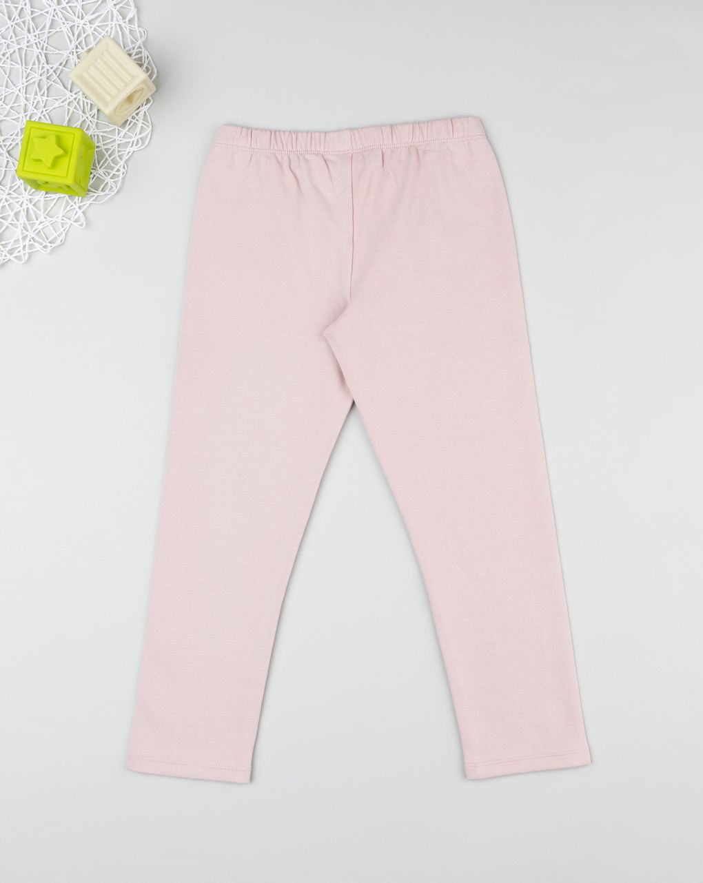 Legging garzati bambina rosa