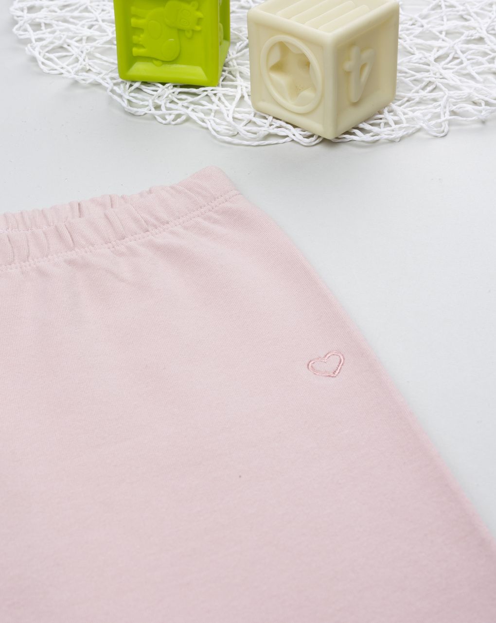 Legging garzati bambina rosa