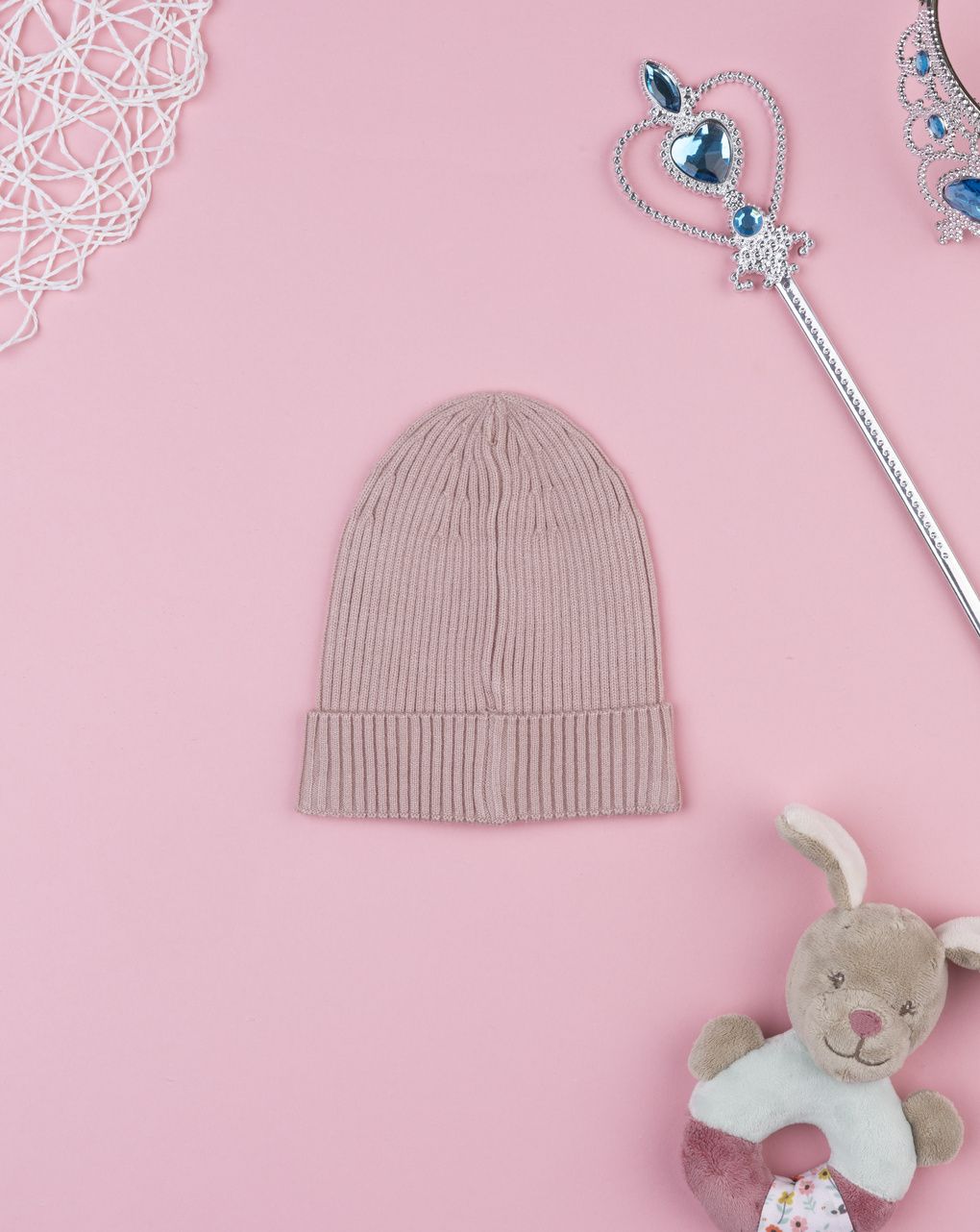 Berretto rosa bimba unicorno