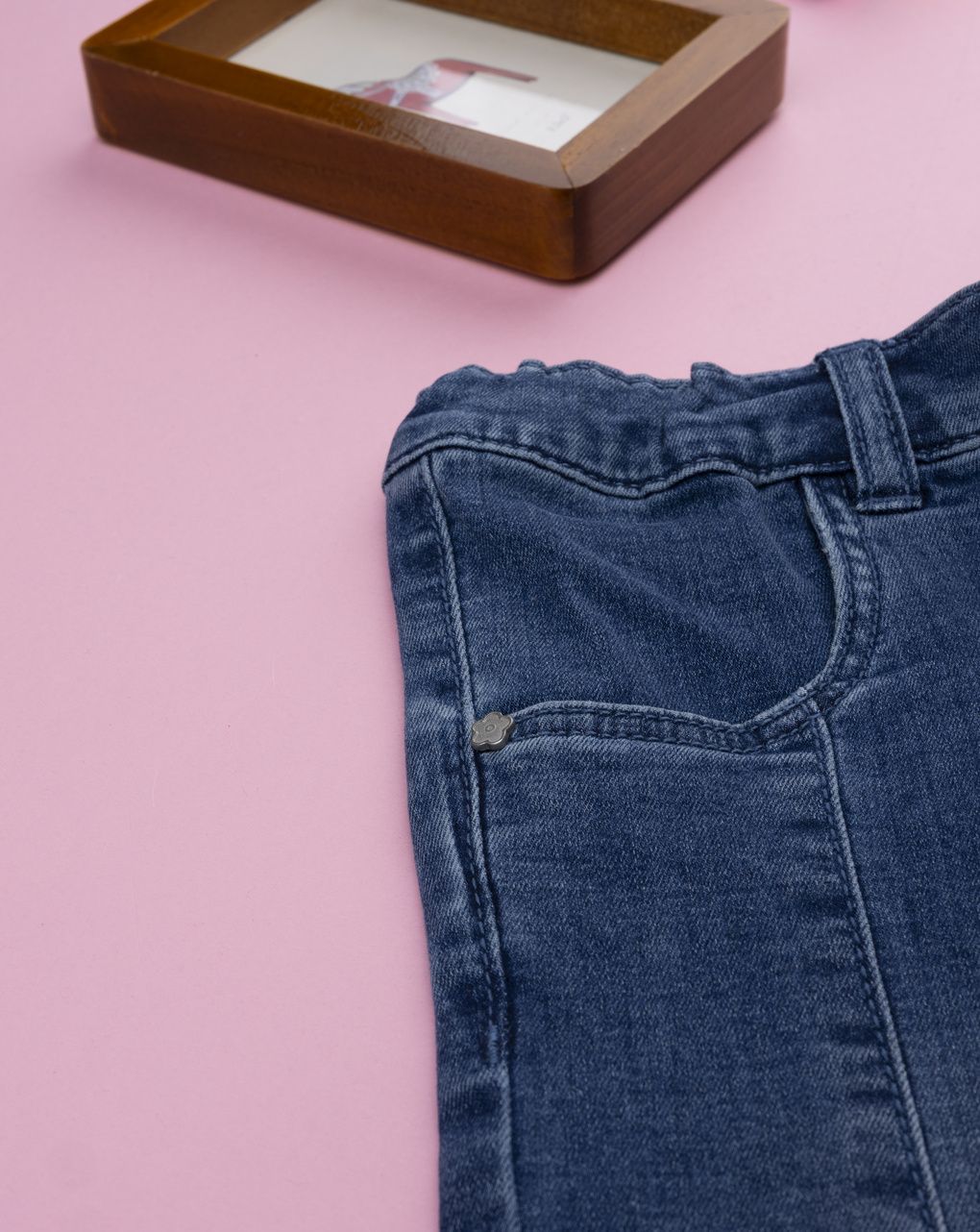 Pantapalazzo denim bambina