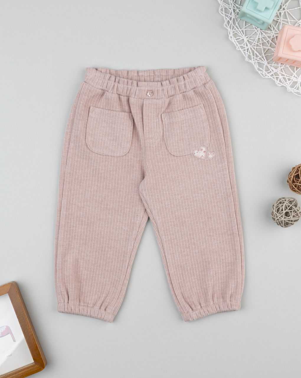 Pantalone bimba rosa