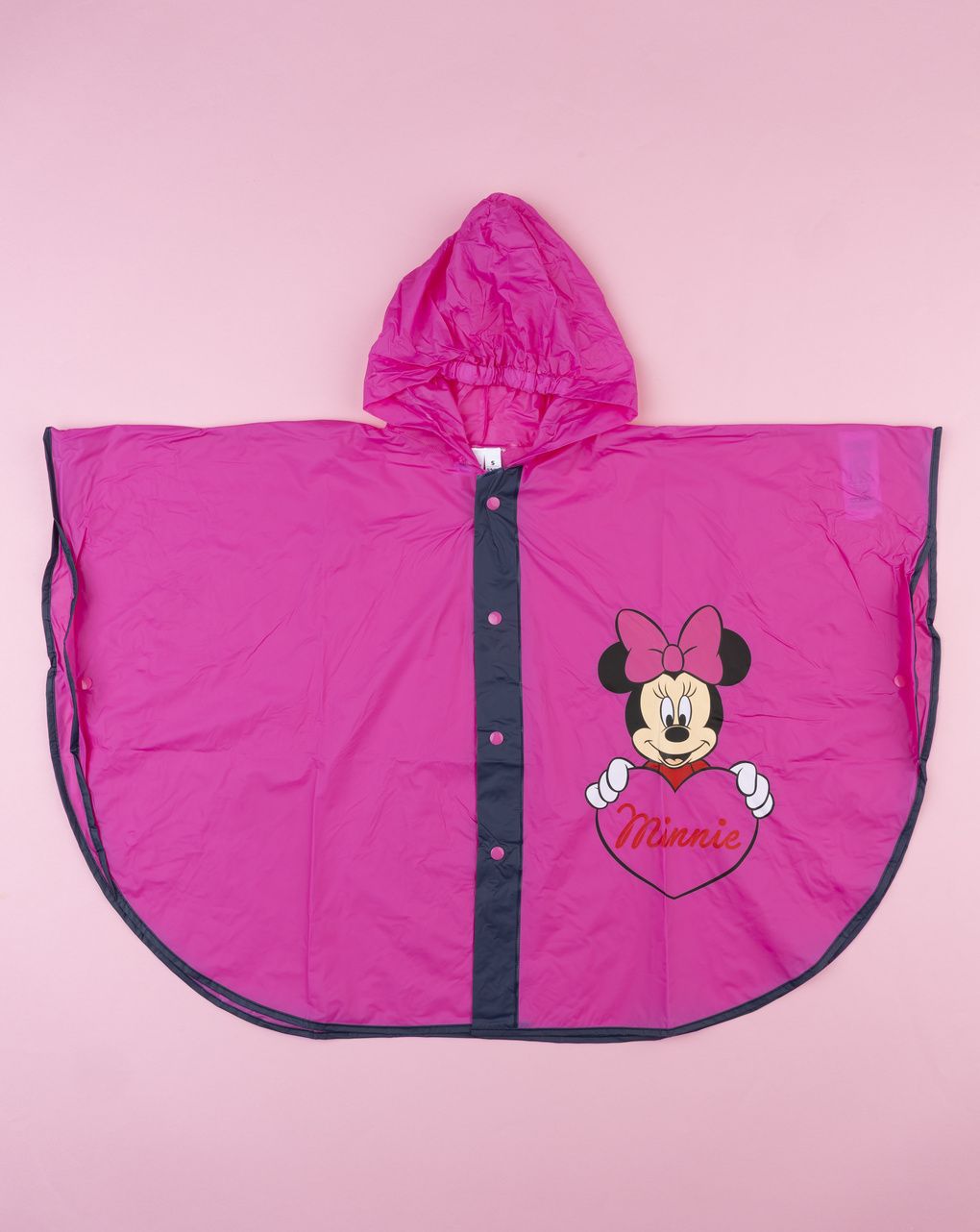 Mantella pioggia fucsia bimba disney minnie