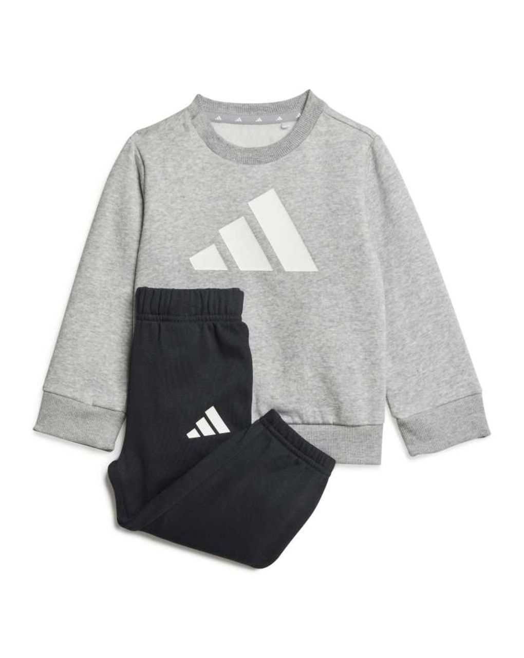 Jogger adidas bambino girgio/nero