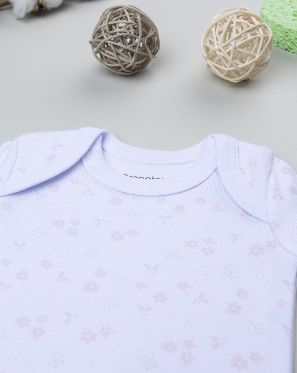 Body neonata fiorellini allover