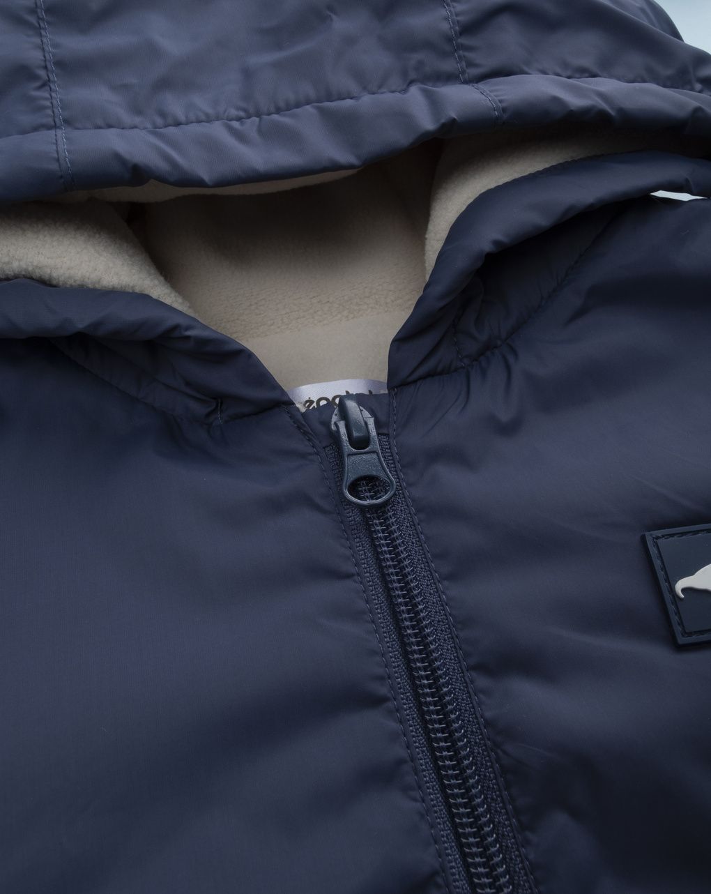 Giubbino antivento bambino blu