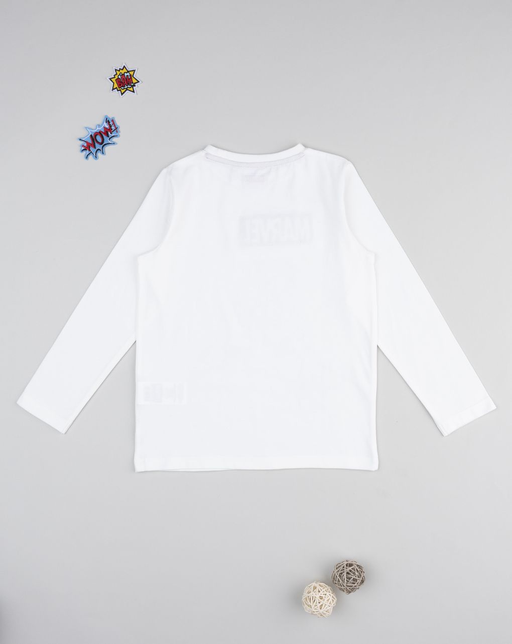 T-shirt bambino spiderman bianco/rosso