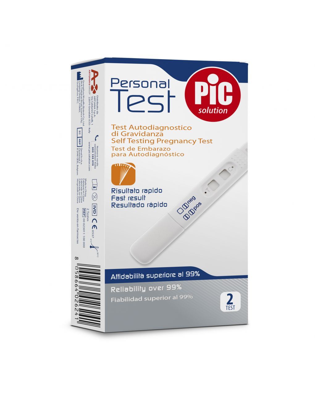 Test di gravidanza (2 pz) - pic