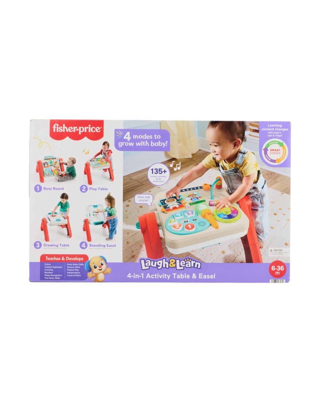 Tavolino attività 4 in 1 - 6m+ - fisher price