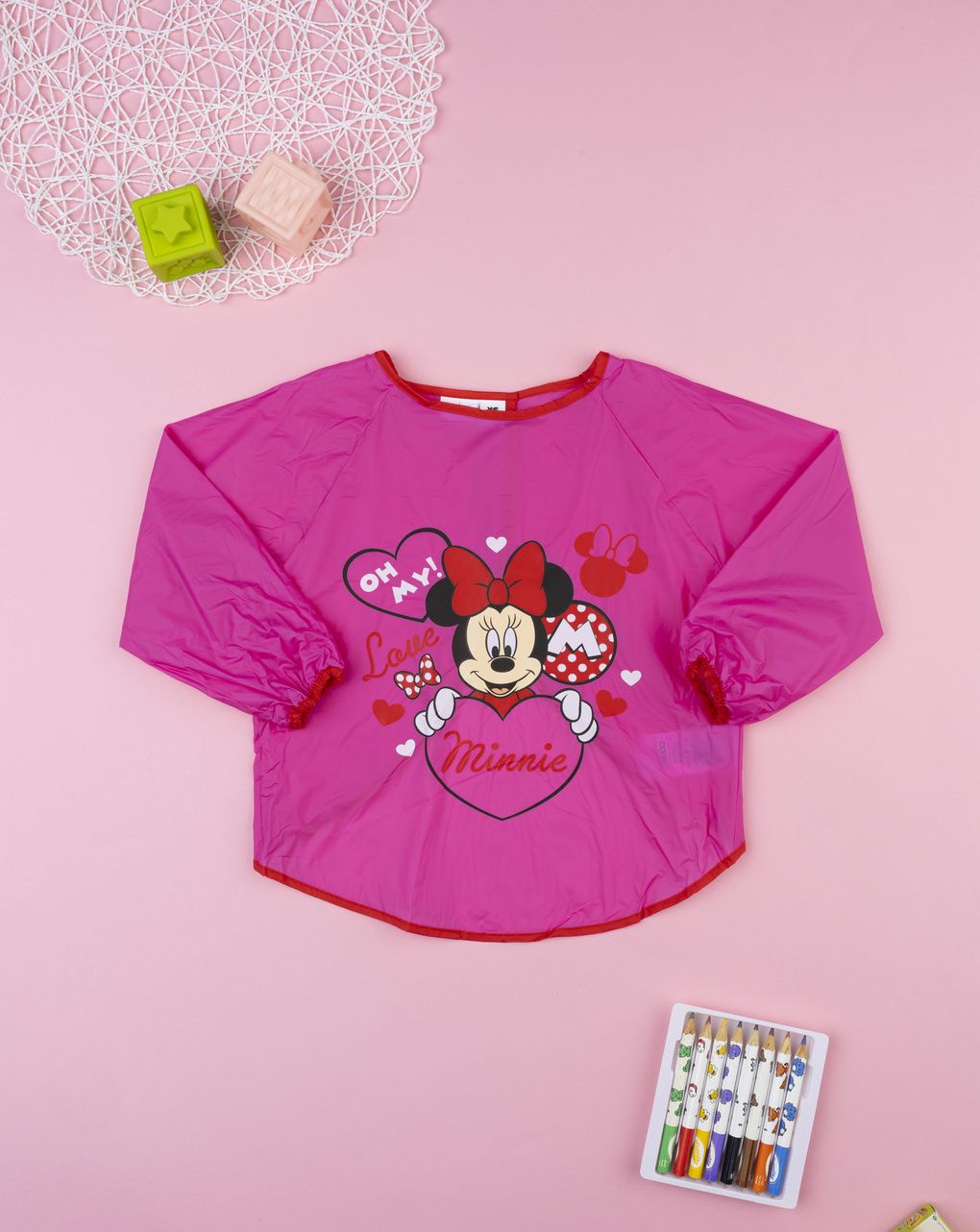 Grembiule da pittura bimba disney minnie
