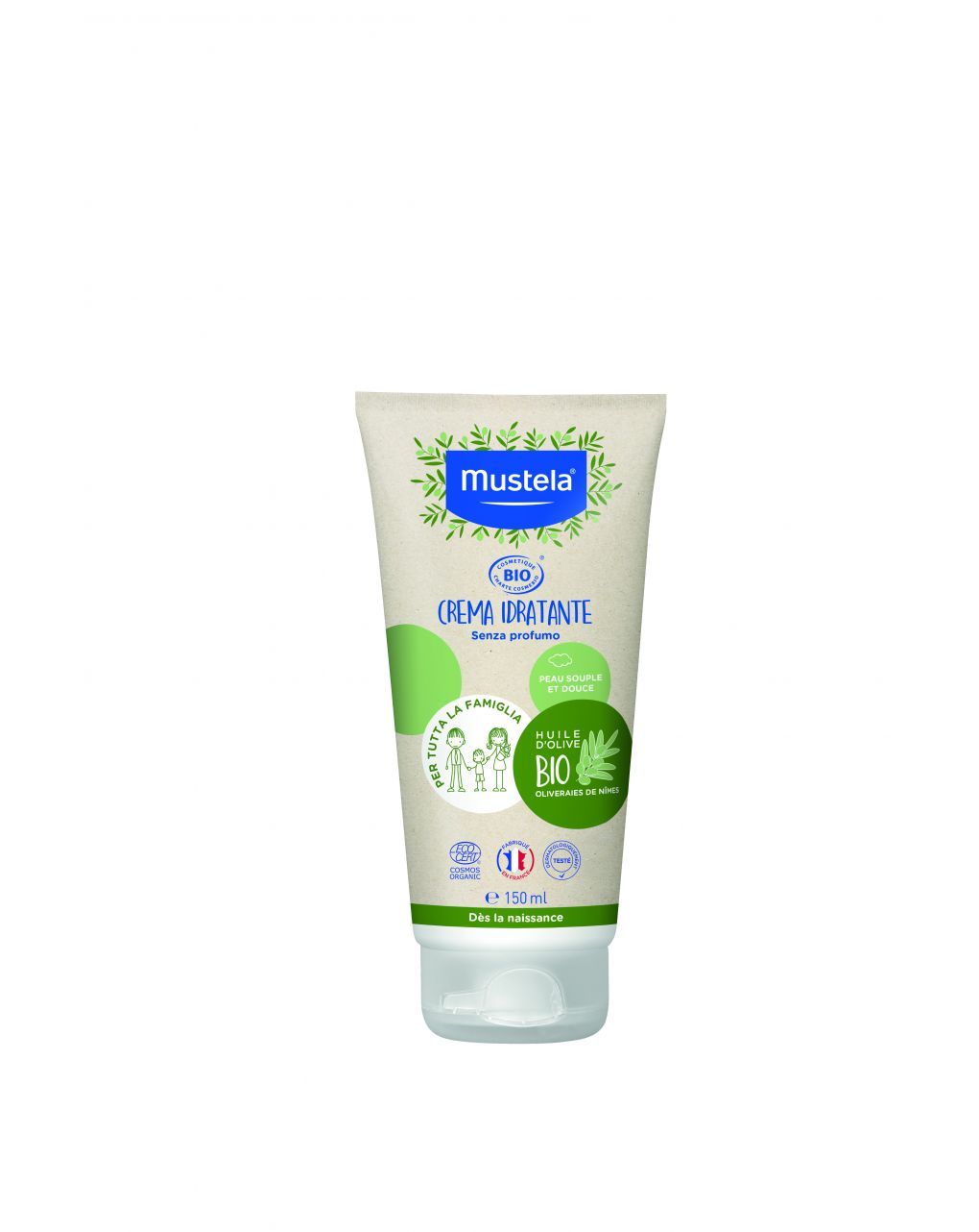 Crema idratante bio 150ml bio - mustela