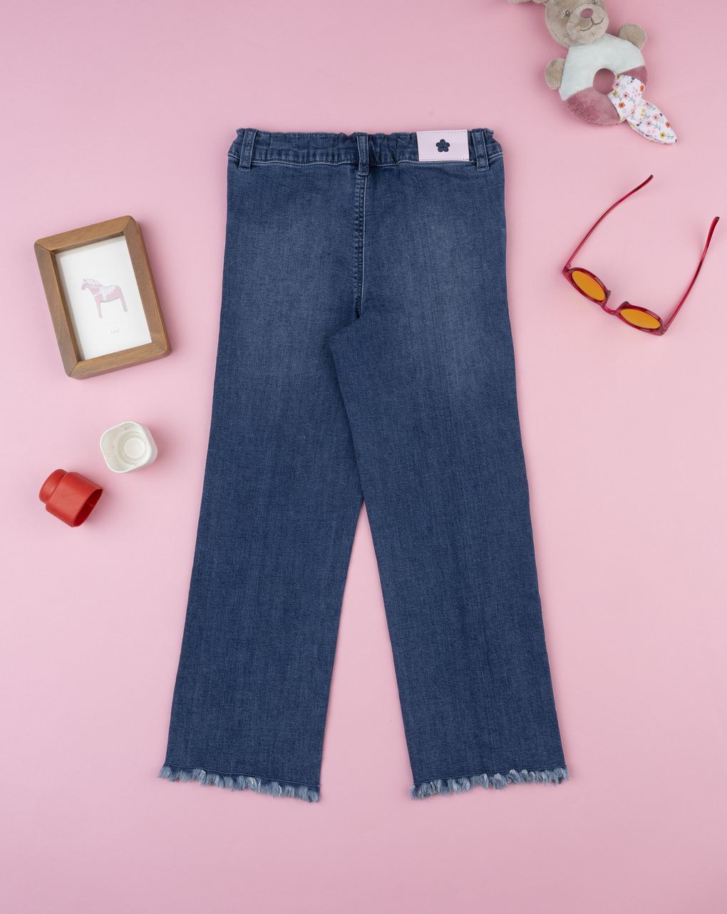 Pantapalazzo denim bambina