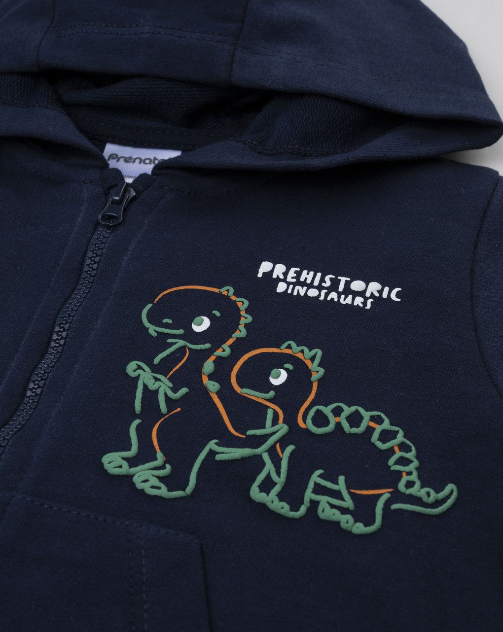 Felpa garzata bimbo blu notte