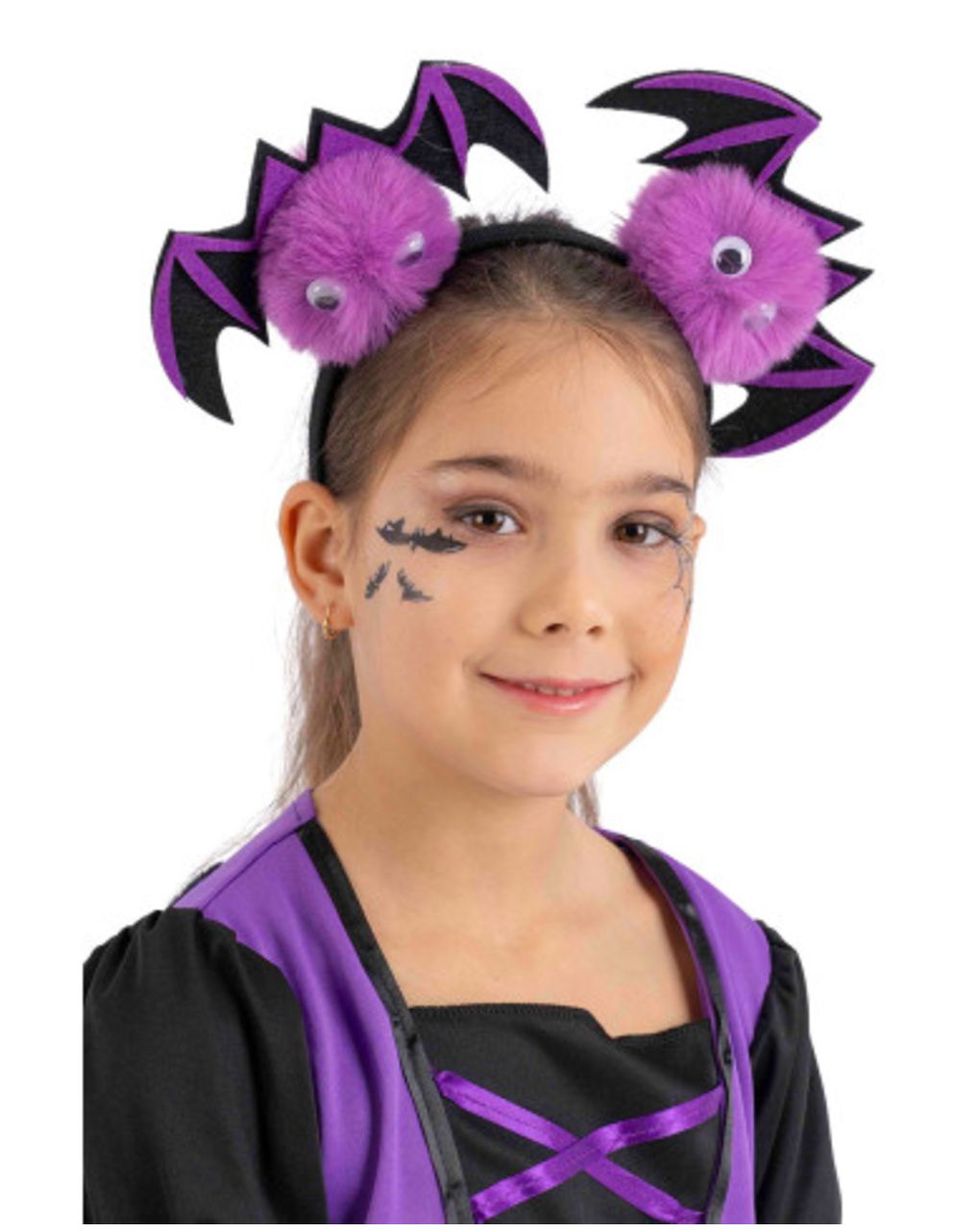 Cerchietto pipistrello peloso - carnival toys