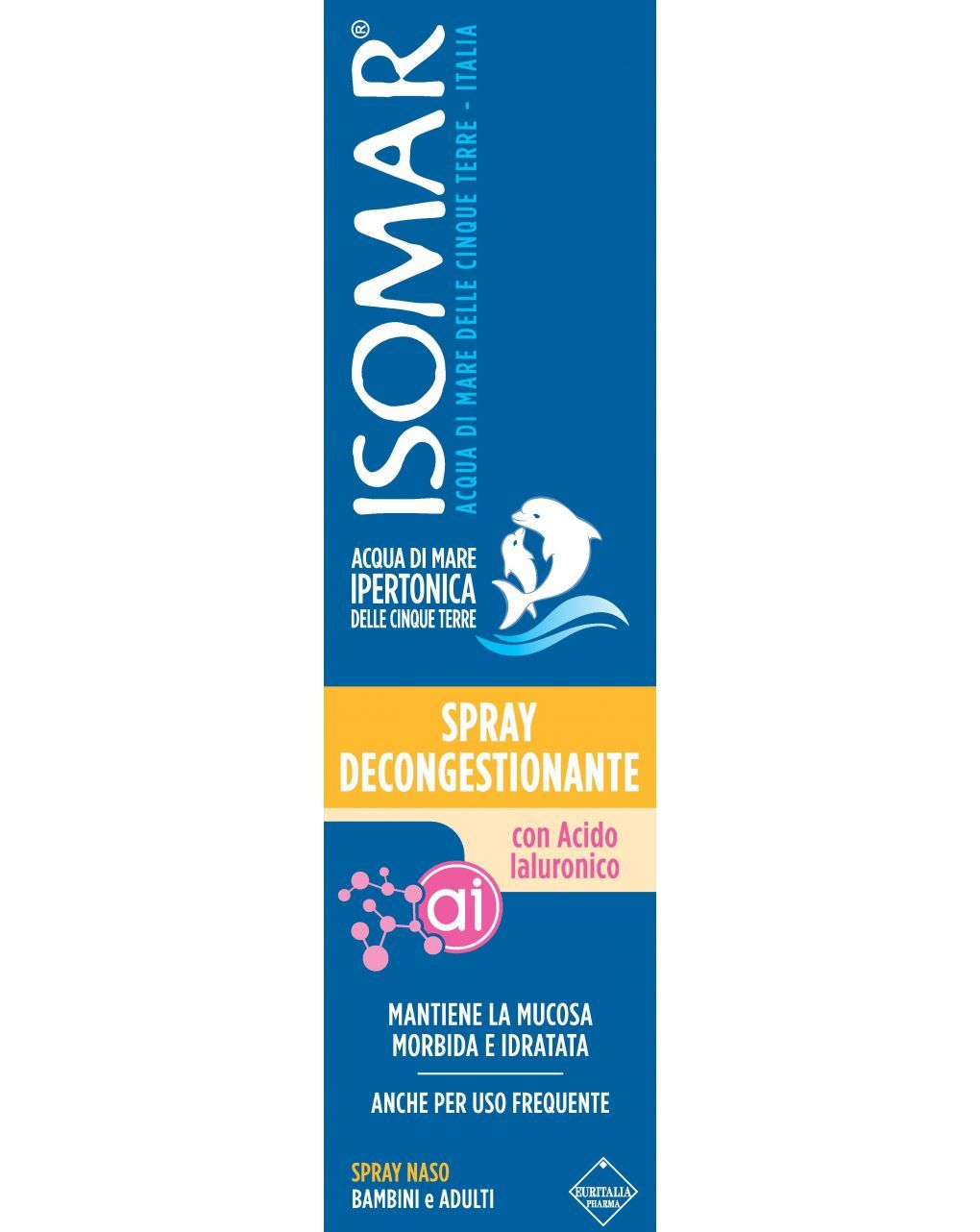 Spray decong acido ialuronico 100ml - isomar