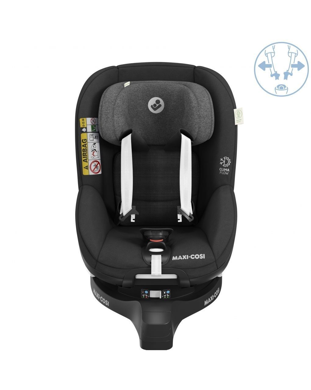 Seggiolino auto mica pro eco black - maxi cosi