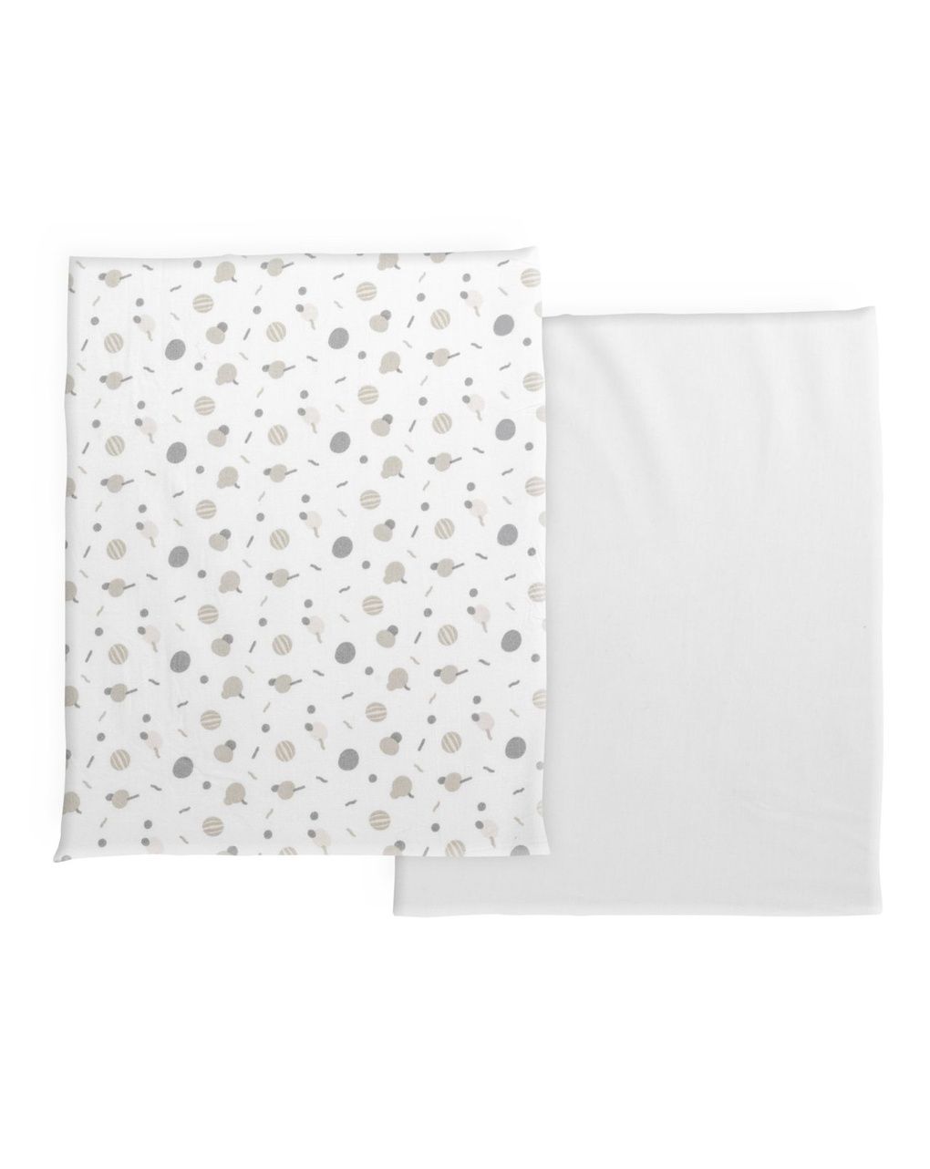 Set lenzuola cotone next2me  confetti - chicco