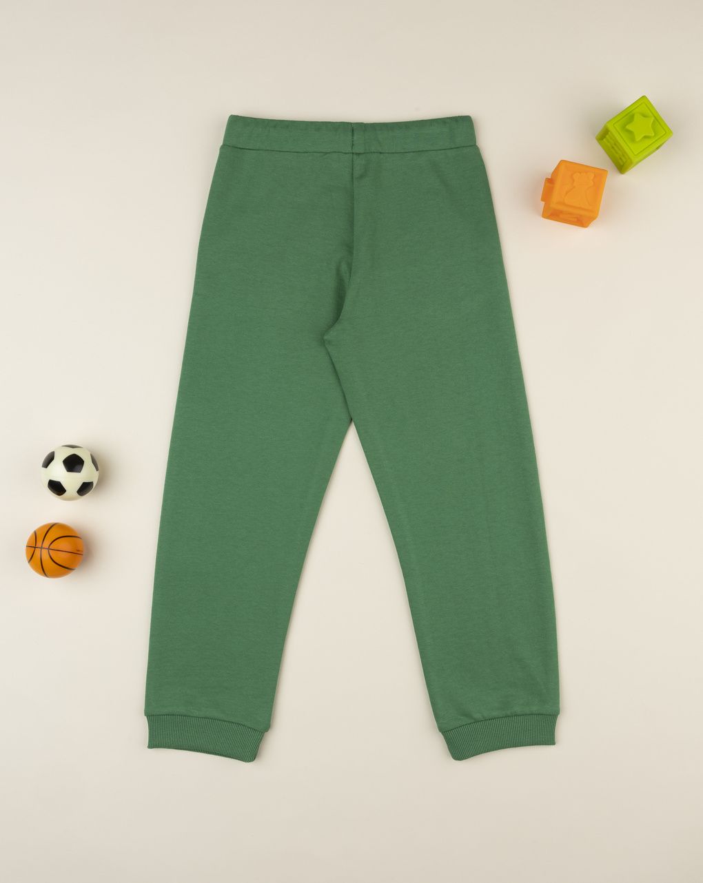 Pantalone bambino verde