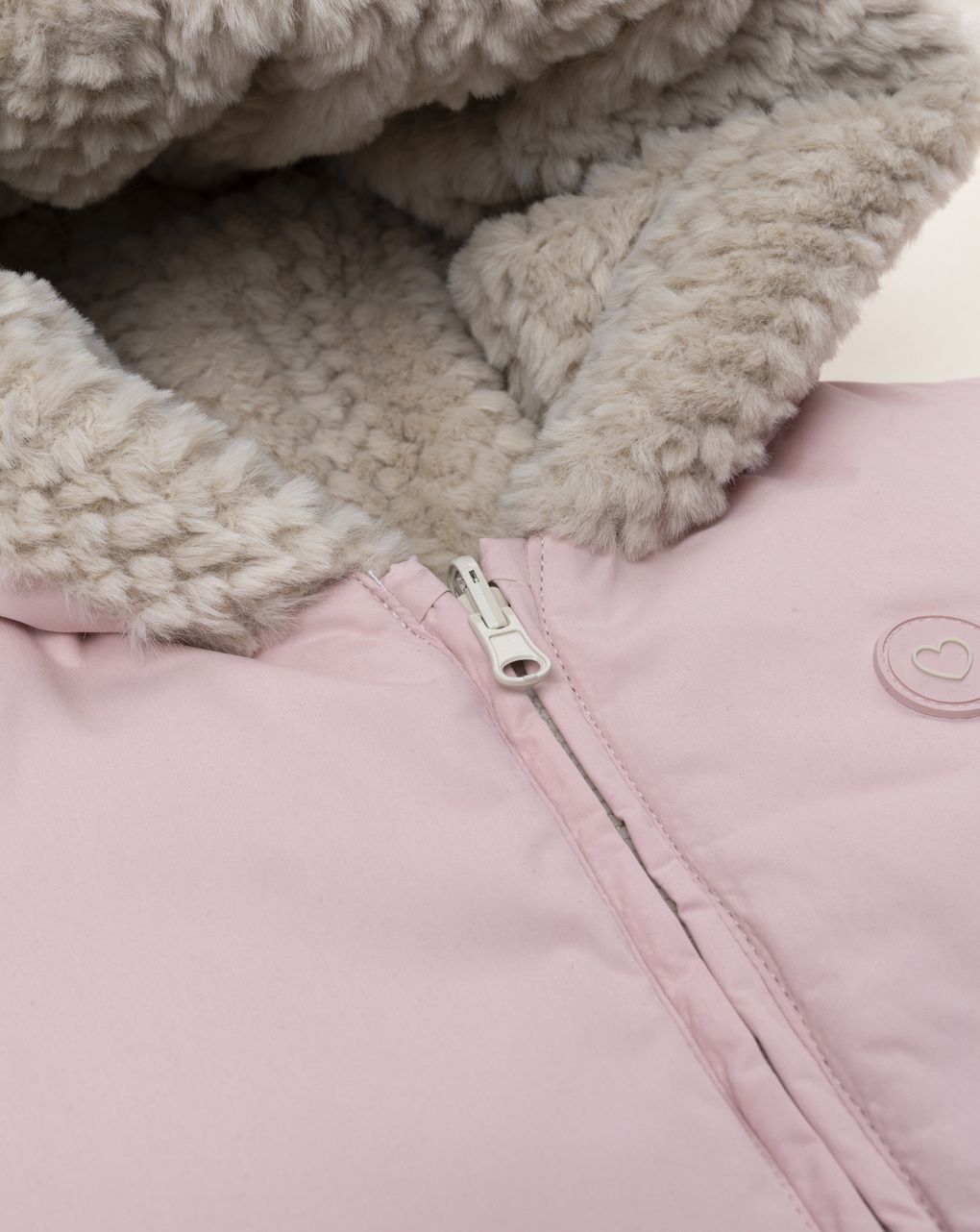 Giacca reversibile bimba rosa