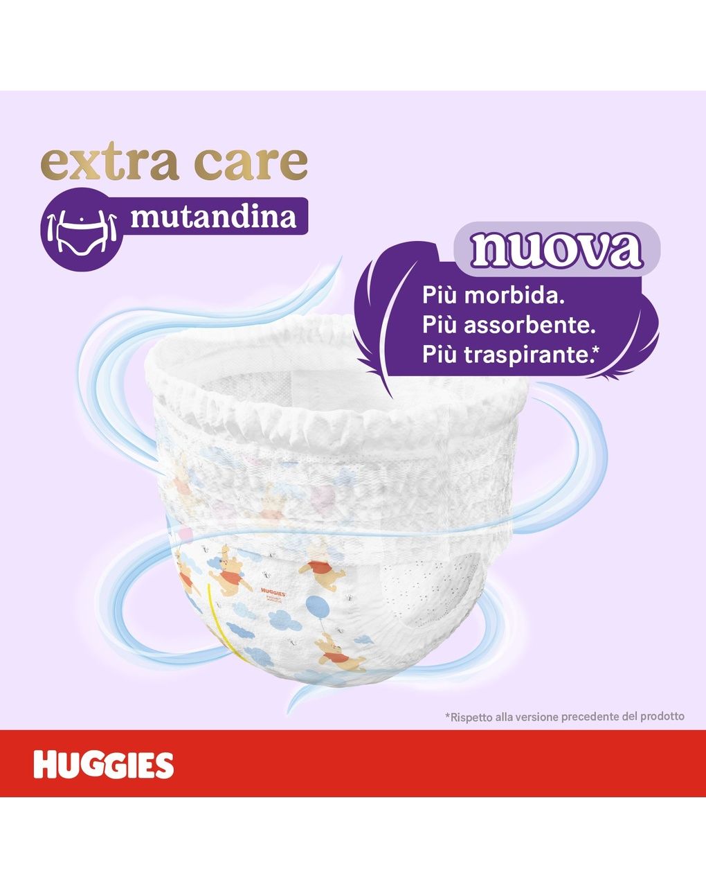 Pannolini extra care mutandina mega pack tg. 6 (15-25 kg) - 60 pannolini - huggies