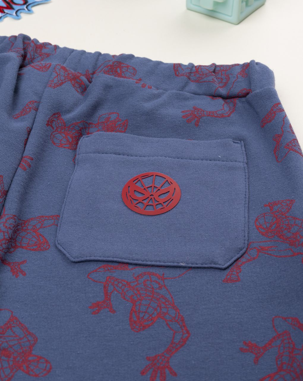 Pantalone bimbo blu spiderman