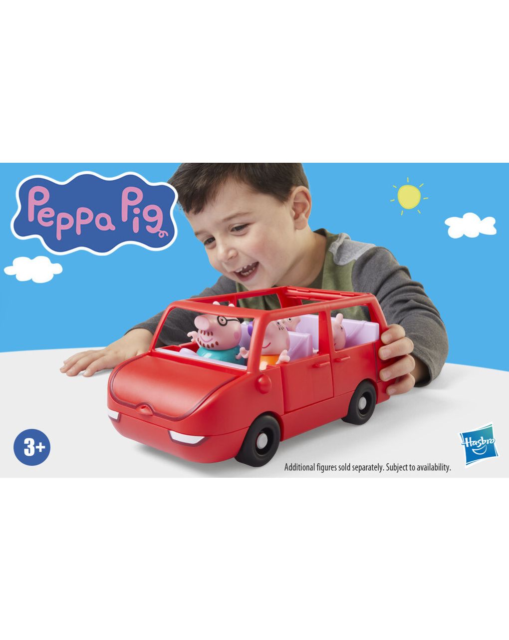 L'automobile di famiglia peppa pig - 3+