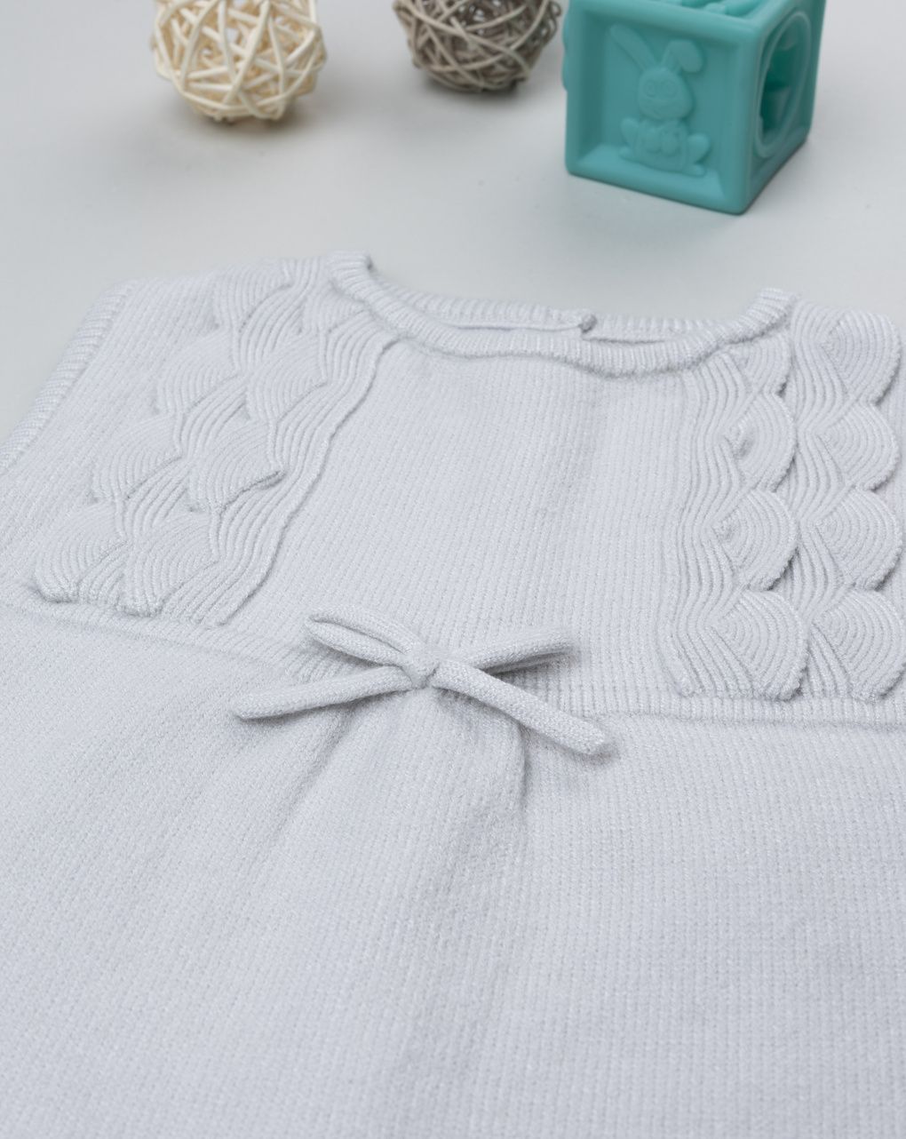 Gilet bimba beige chiaro