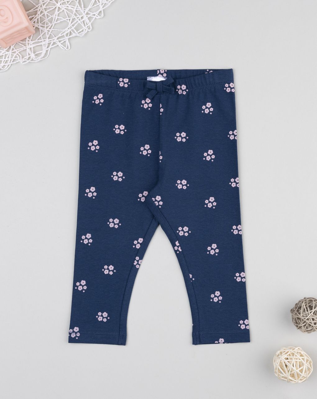 Legging bimba blu