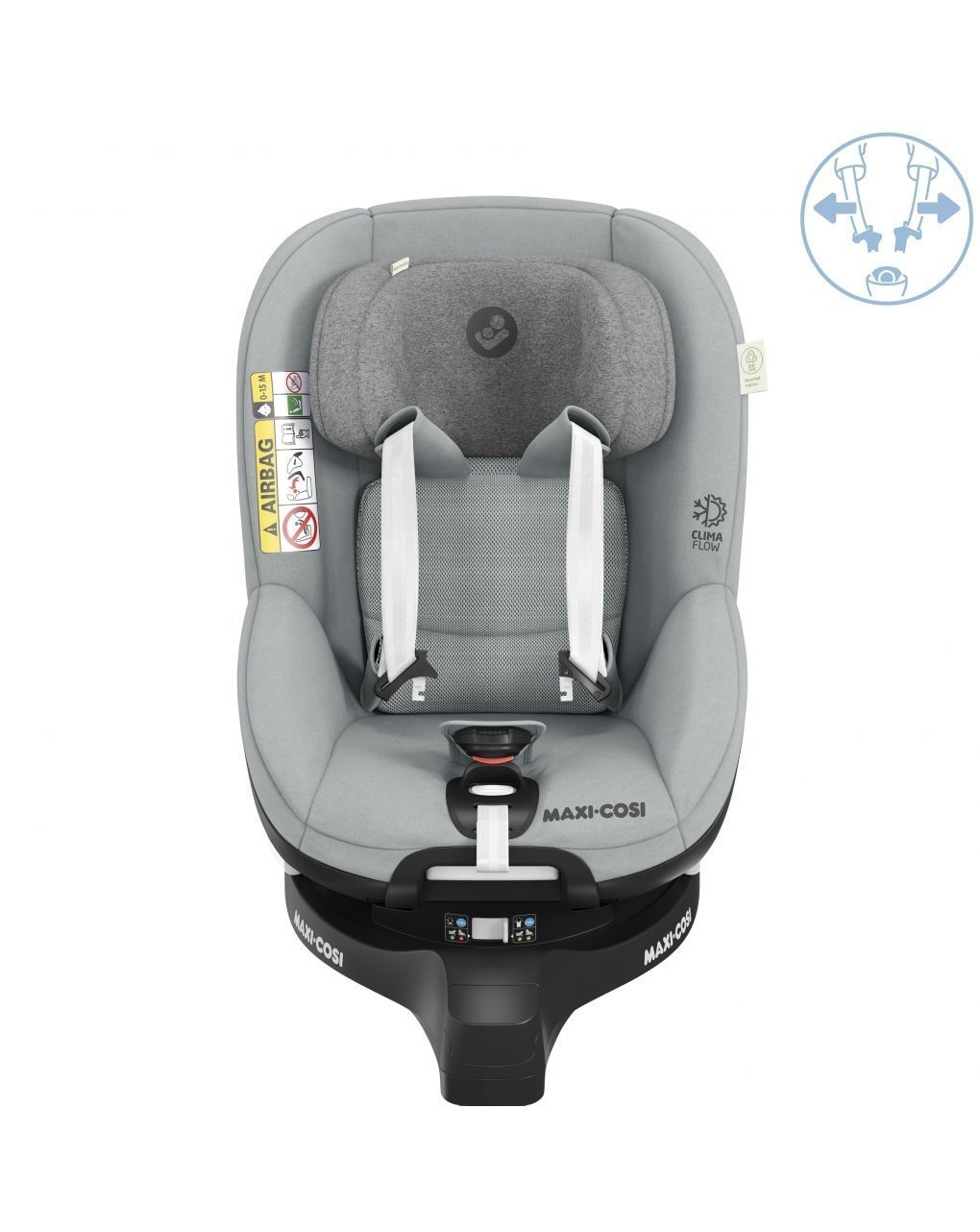 Seggiolino auto mica pro eco grey - maxicosi