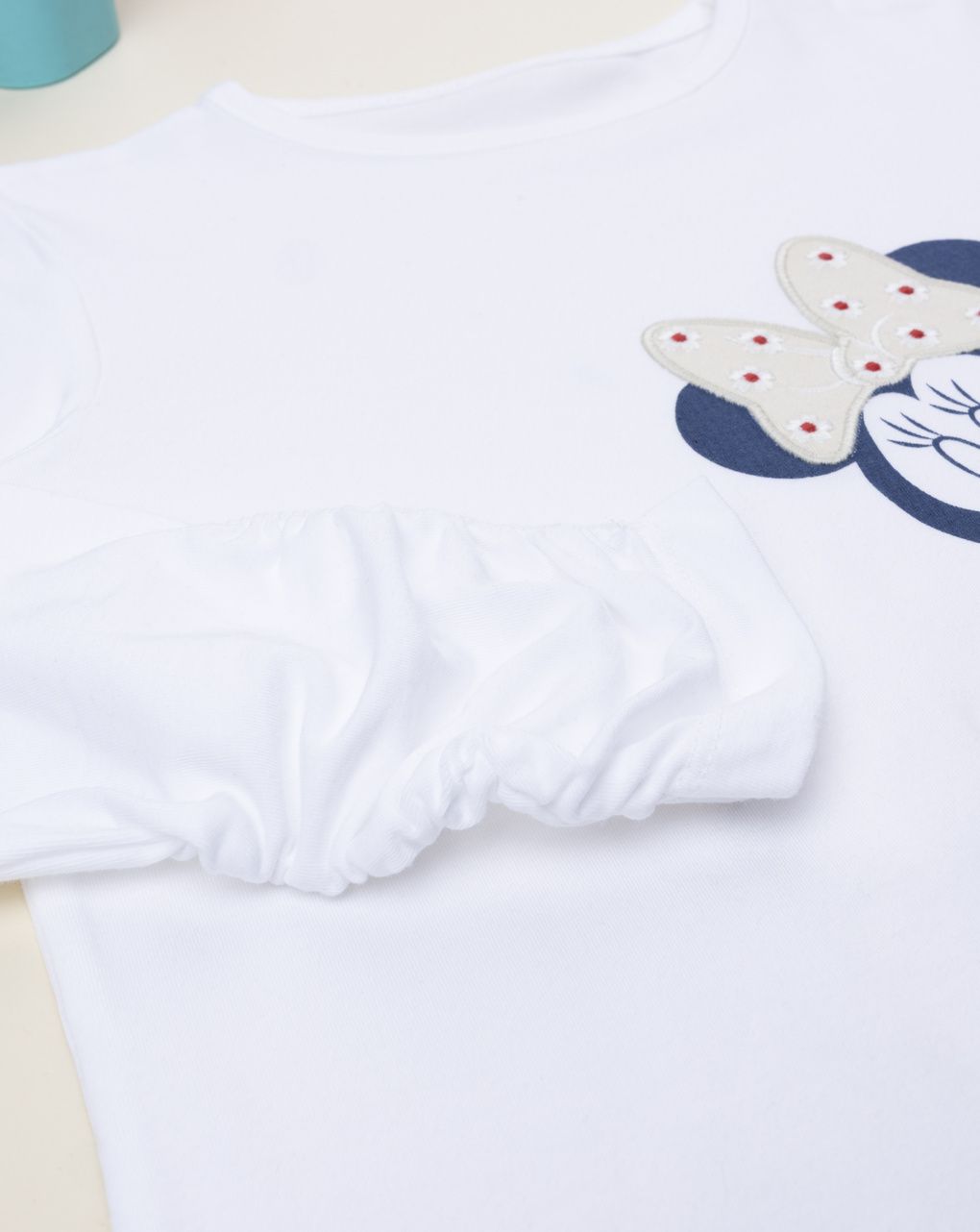 T-shirt bimba bianca minnie