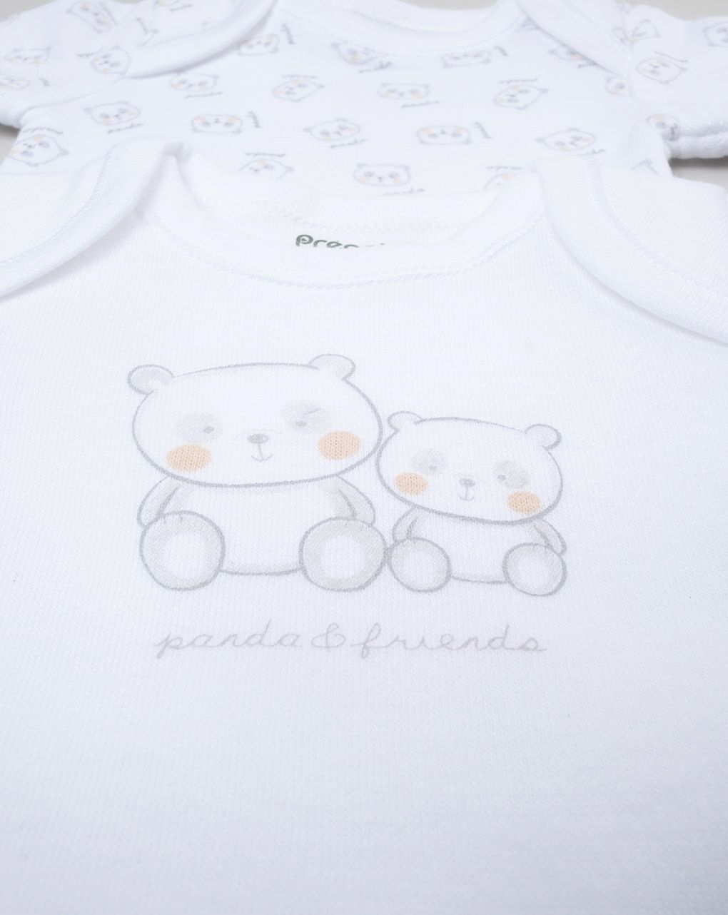 Pack x2 body unisex manica corta