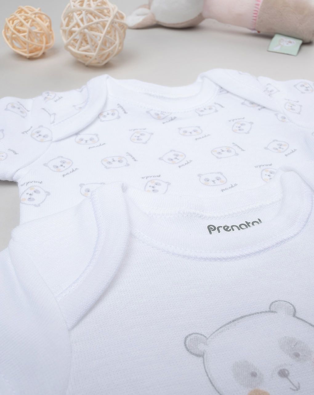 Pack x2 body unisex manica corta