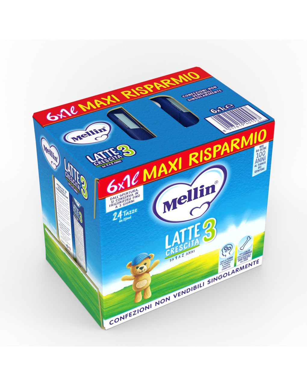 Latte gum 3 6x1000mlx1 - mellin