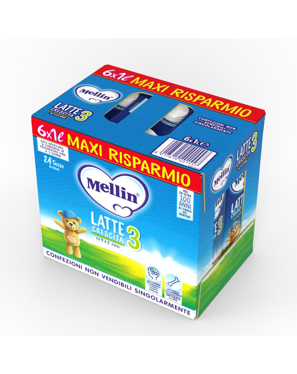 Latte gum 3 6x1000mlx1 - mellin