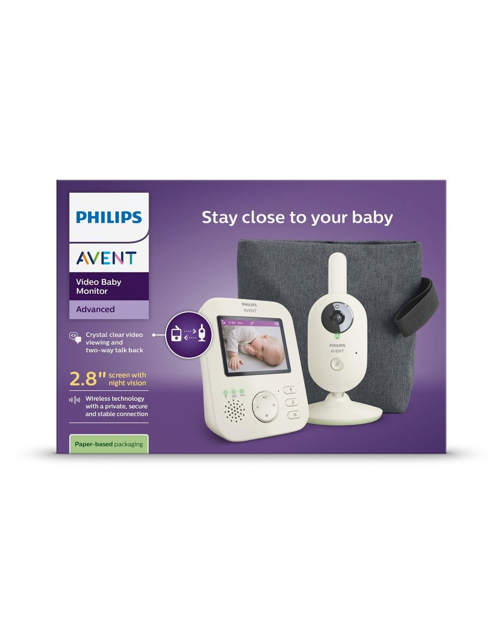 Video baby monitor advanced -  philips avent