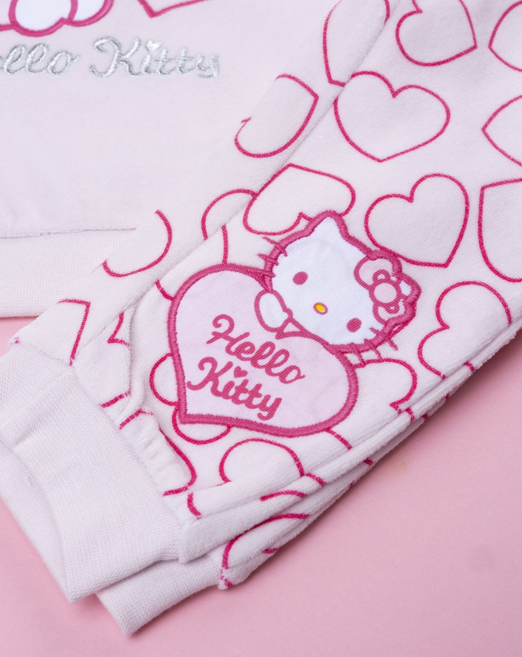 Pigiama bimba rosa hello kitty