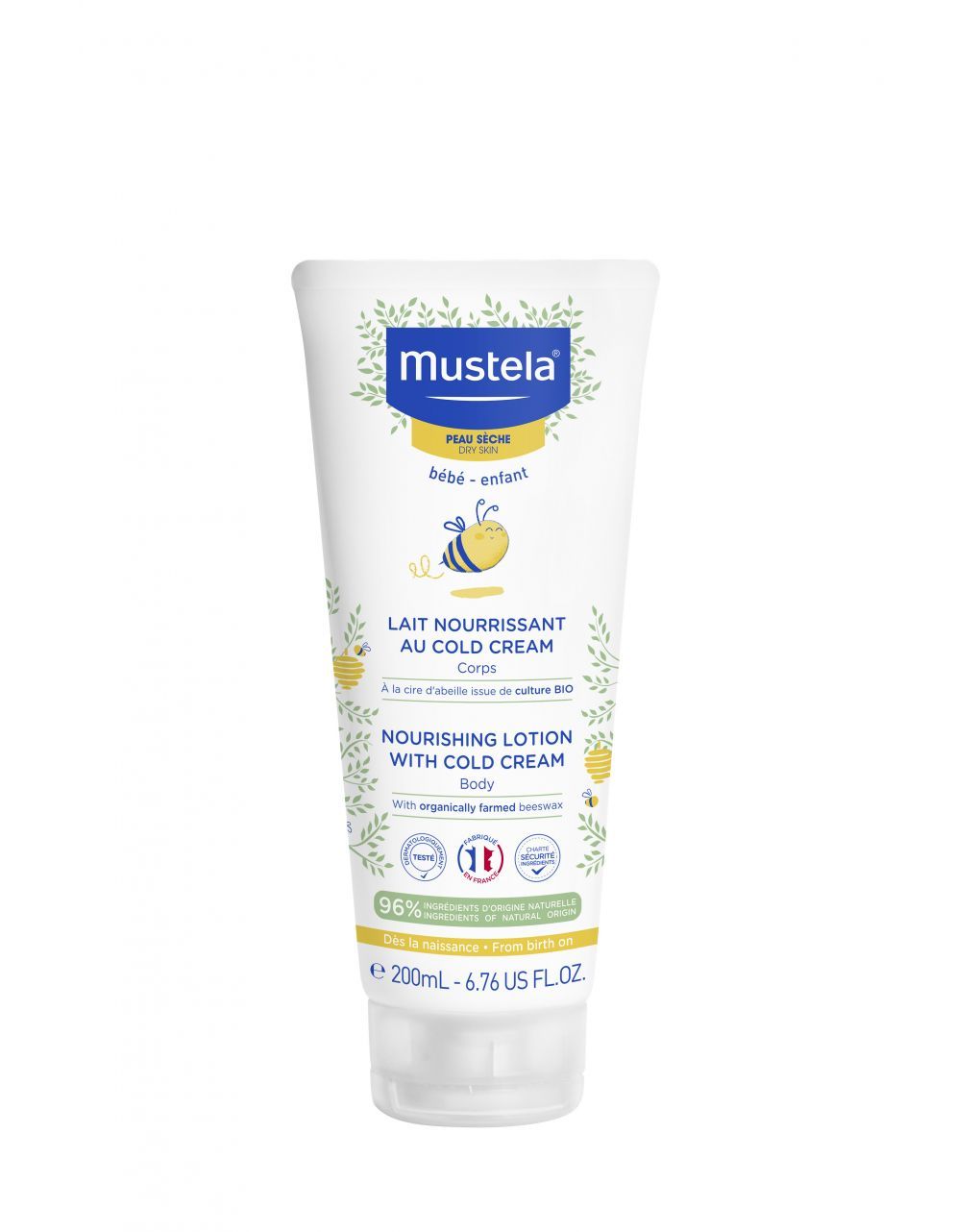 Latte nutriente alla cold cream 200ml - mustela