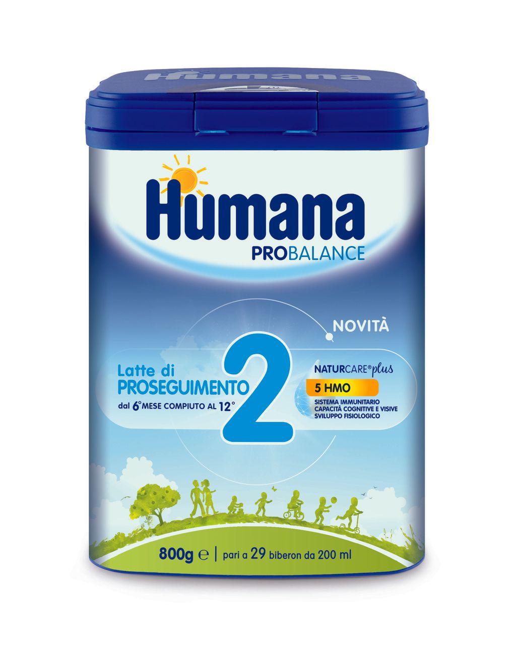 Latte humana 2 probalance polvere 5hmo 800g - humana