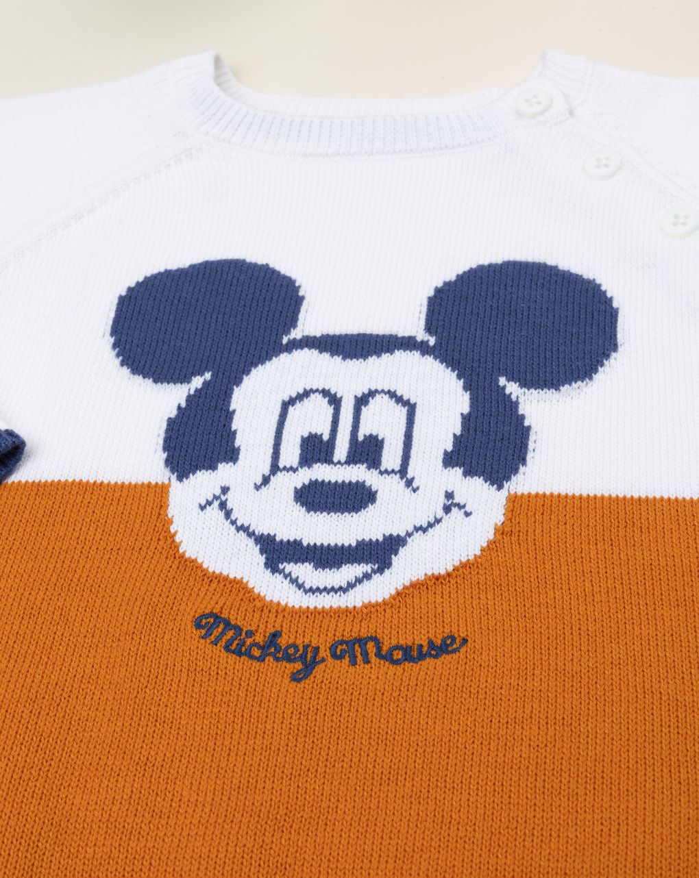 Maglia bimbo bianca mickey mouse