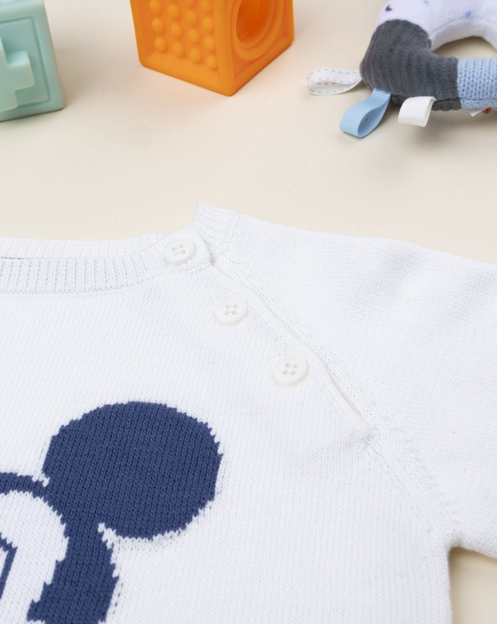 Maglia bimbo bianca mickey mouse