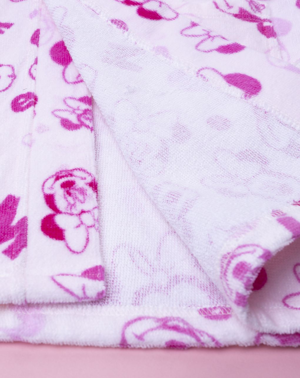 Accappatoio ciniglia bambina minnie