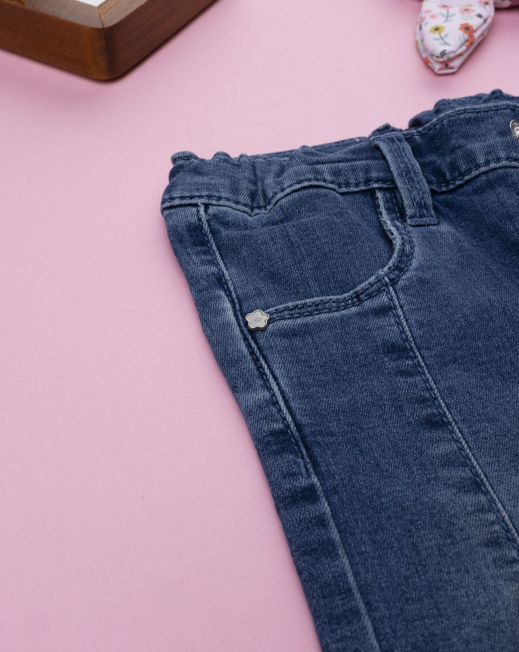 Pantapalazzo denim bimba