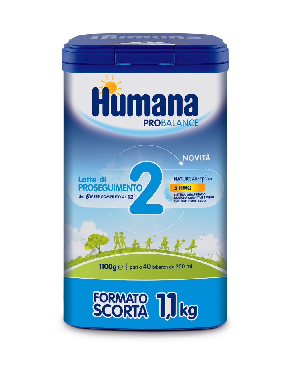 Latte humana 2 probalance polvere 5hmo 1100g - humana