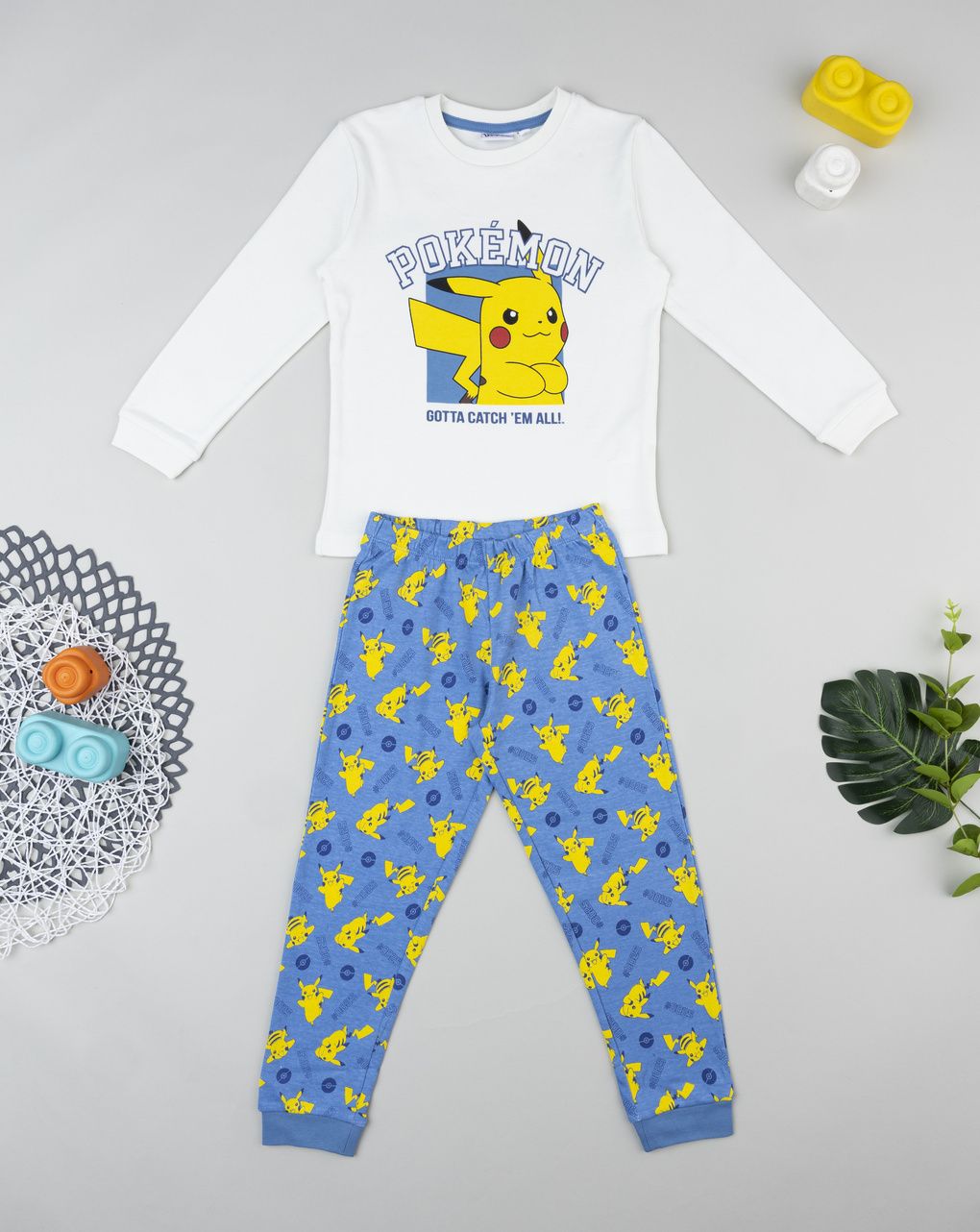 Pigiama due pezzi bambino pokemon