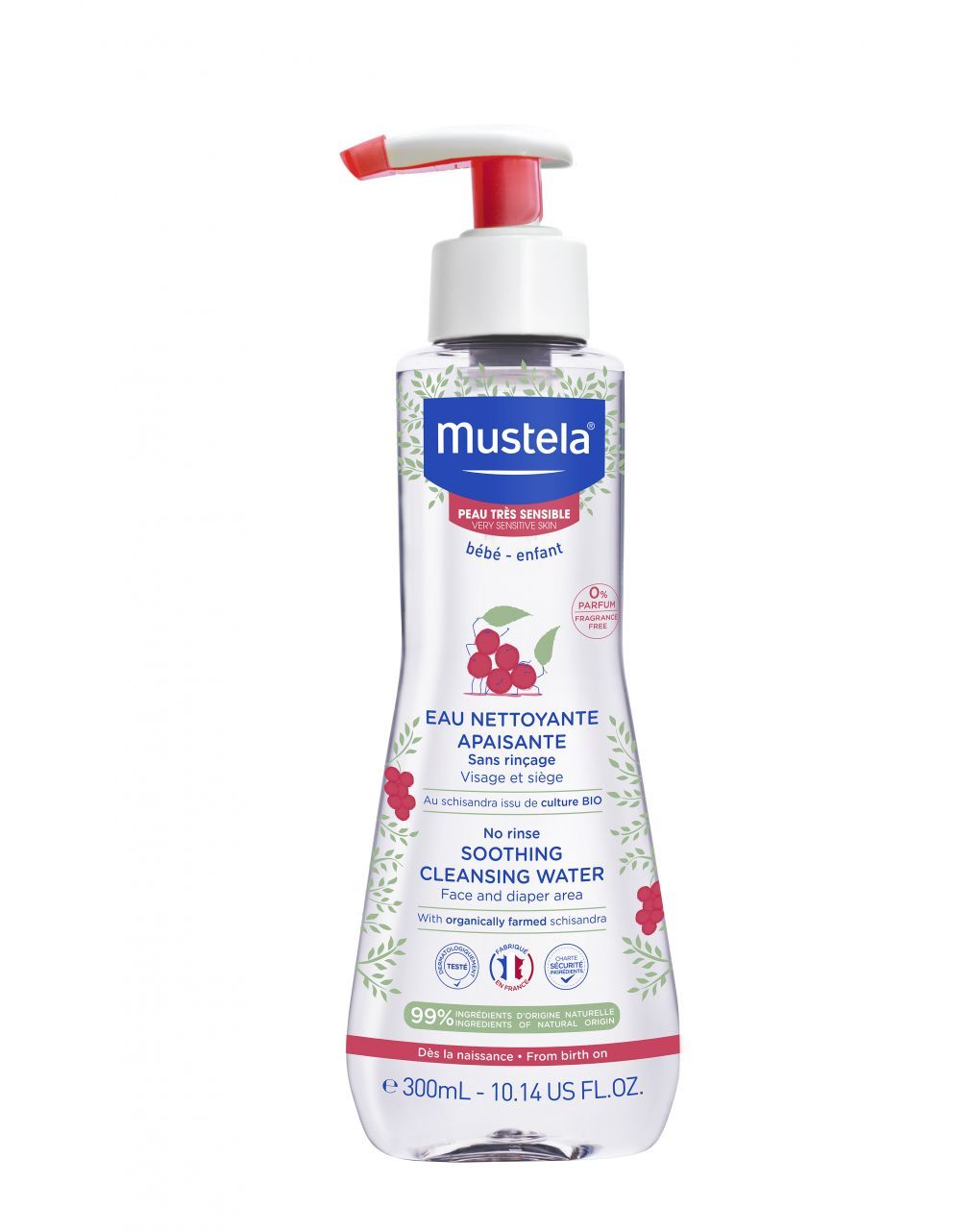 Fluido detergente s/r 300ml - mustela