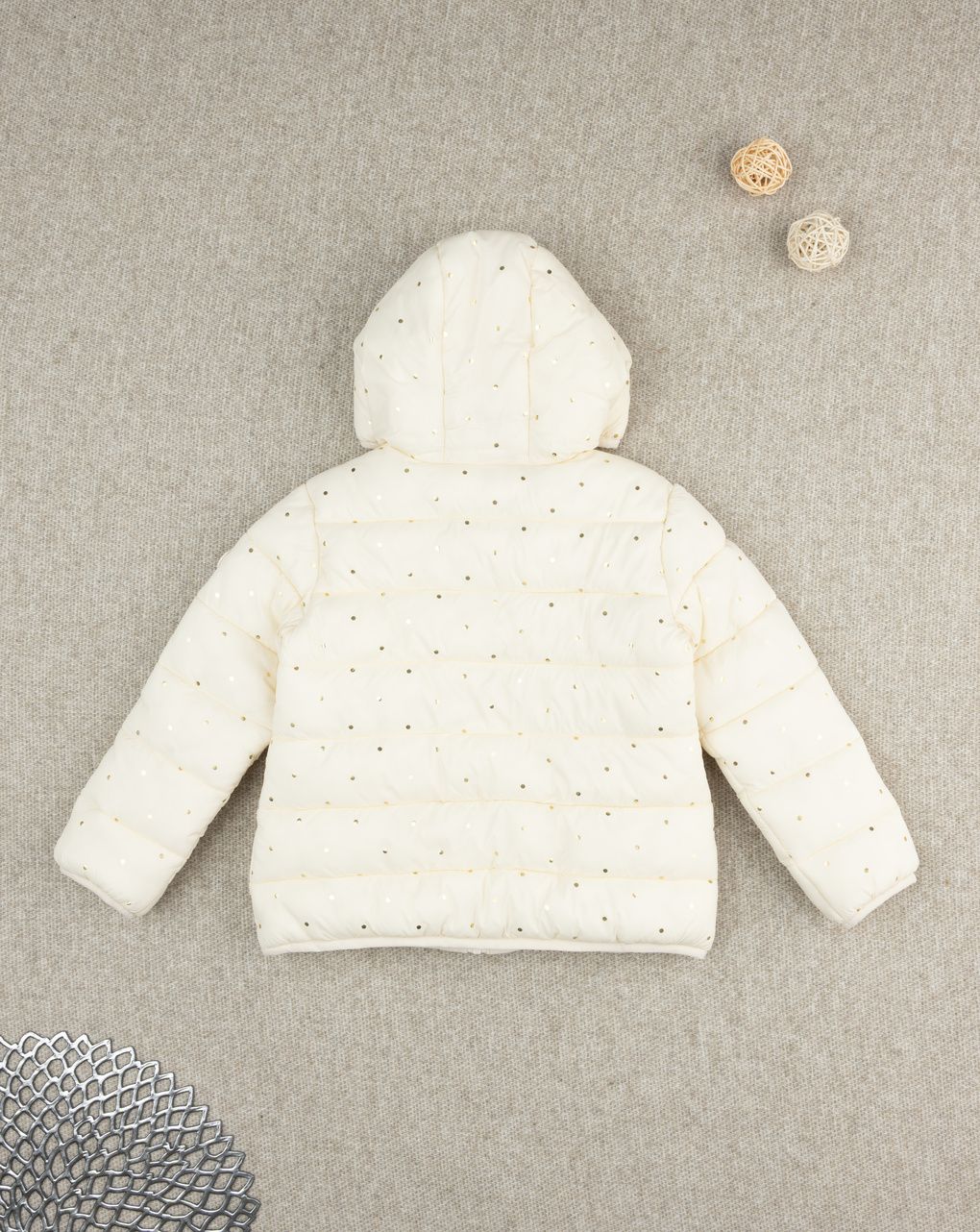 Giacca bimba panna