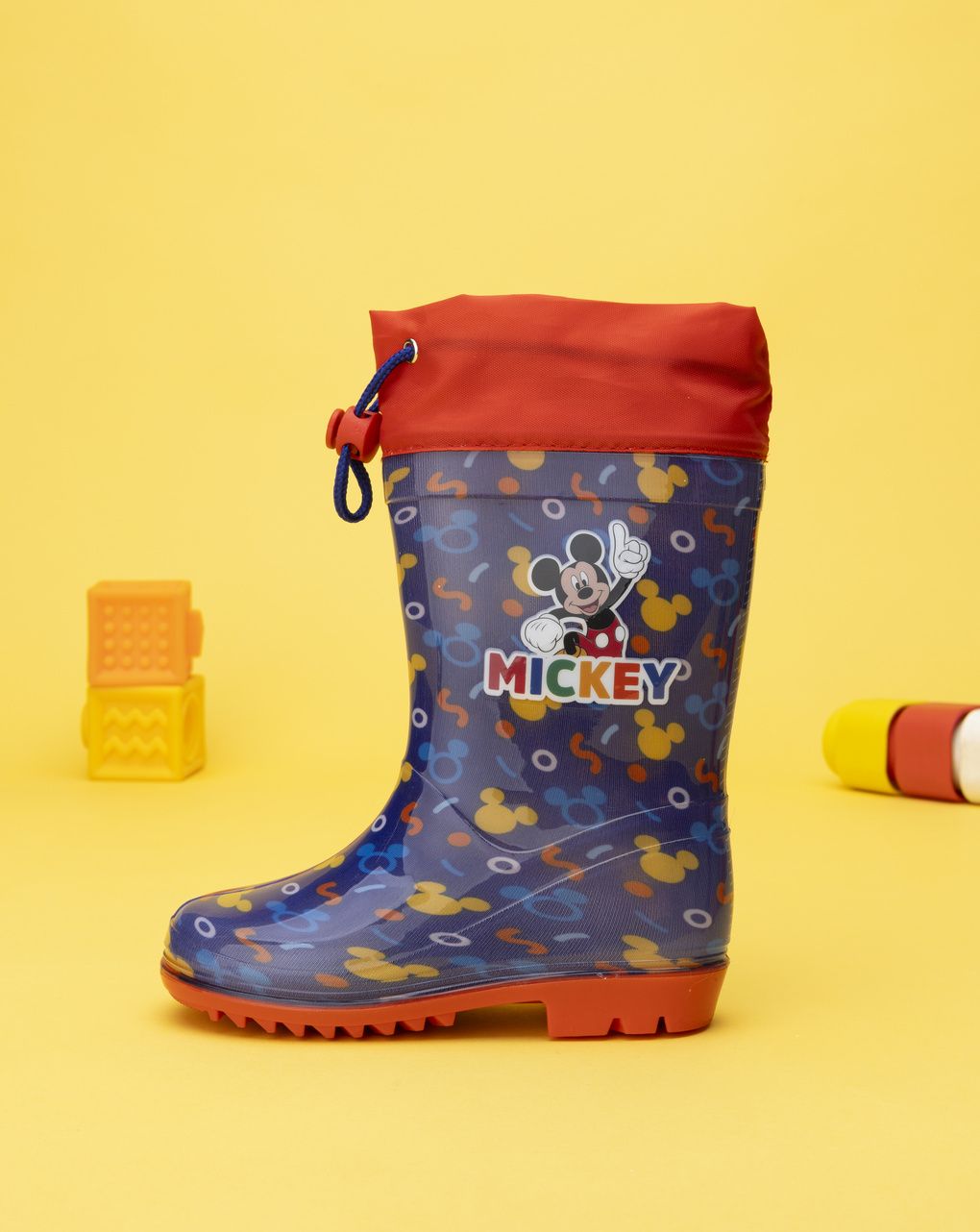 Stivali pioggia blu bimbo disney topolino