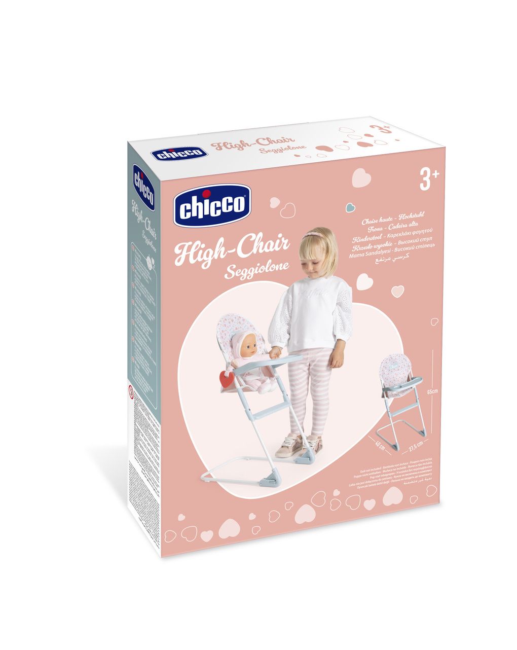 Seggiolone bambole-  my first doll - 3+ - chicco