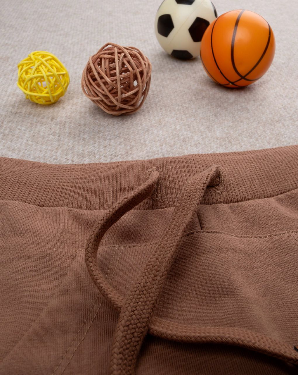 Pantaloni bimbo marroni tascona