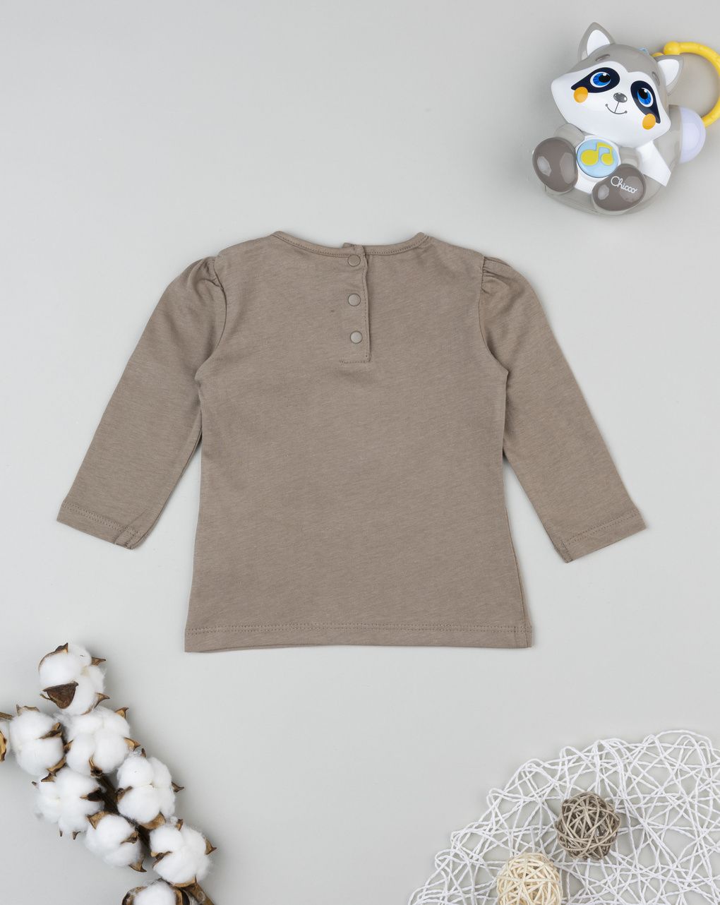 Stampa bimba marrone "cute bear"